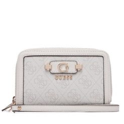 Portfel Guess. Brązowe portfele Guess, z aplikacjami. Za 264.99 zł.