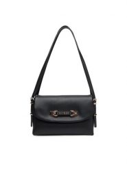 Guess Torebka Lefia HWBG96 44190 Czarny. Czarne torebki klasyczne Guess, z aplikacjami, ze skóry, bez dodatków. Za 589.99 zł.