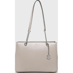 DKNY - Torebka R74A3008. Szare shopper DKNY, bez wzorów, z materiału, casualowe, na ramię, bez dodatków. W wyprzedaży za 629.90 zł.