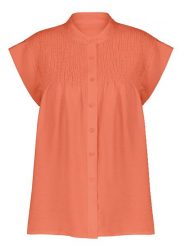 Sublevel Bluzka w kolorze pomarańczowym rozmiar: L/XL. Pomarańczowe bluzki Sublevel, l, bez wzorów, bez kołnierzyka, bez ramiączek. Za 92.86 zł.