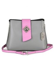 Anna Morellini Skórzana torebka "Elianna" w kolorze szarym - 22 x 19 x 10 cm rozmiar: onesize. Szare torby na ramię Anna Morellini, bez wzorów, z materiału, na ramię, bez dodatków. Za 173.99 zł.