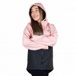 Kurtka przeciwdeszczowa damska PROS SPORTS model 725. Czerwone kurtki sportowe PROS, bez wzorów, bez kaptura. Za 349.00 zł.