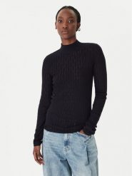 Patrizia Pepe Sweter 8K0368/K307-K103 Czarny Regular Fit. Czarne swetry Patrizia Pepe, bez wzorów, z syntetyku, bez ramiączek. Za 919.99 zł.