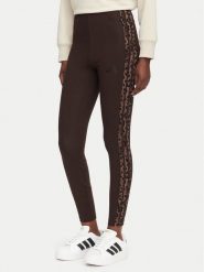 Adidas Legginsy Seasonal Essentials Animal Print 3-Stripes KV9302 Brązowy Slim Fit. Brązowe legginsy Adidas, xs, bez wzorów, z bawełny. Za 149.99 zł.