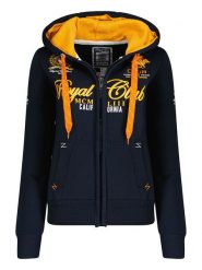 Canadian Peak Bluza "Fanilleak" w kolorze granatowym rozmiar: XXL. Niebieskie bluzy Canadian Peak, xxl, z aplikacjami, z bawełny, bez kaptura. Za 105.63 zł.