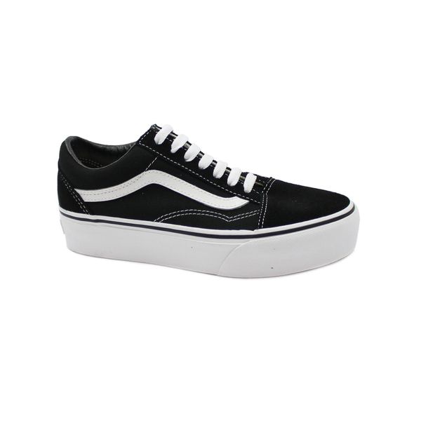 Obuwie sportowe Kobieta VANS UA Old Skool Platfor. Czarne obuwie sportowe Vans, bez zapięcia, trekkingowe, Vans Old Skool. Za 426.56 zł.