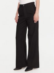 Calvin Klein Jeansy LV047D770G Czarny Wide Leg. Czarne jeansy Calvin Klein, bez wzorów. Za 429.99 zł.