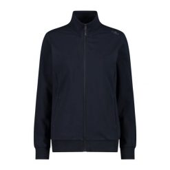 Damska bluza dresowa CMP. Zielone bluzy CMP, bez wzorów, z bawełny, bez kaptura. Za 245.30 zł.