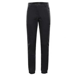 Spodnie damskie trekkingowe softshell Alpine Pro Hurfa 2. Czarne spodnie narciarskie Alpine Pro, na lato, bez wzorów, z softshellu, trekkingowe. W wyprzedaży za 369.00 zł.