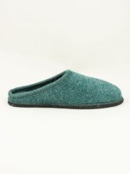 Kitz-pichler Kapcie "Grainau" w kolorze turkusowym rozmiar: 45. Niebieskie obuwie domowe Kitz pichler, bez wzorów, z materiału, z okrągłym noskiem, bez zapięcia. Za 86.99 zł.