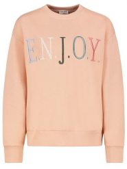 Sublevel Bluza w kolorze brzoskwiniowym rozmiar: M. Pomarańczowe bluzy Sublevel, m, bez wzorów, bez kaptura. Za 122.96 zł.