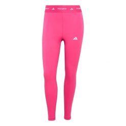 Damskie legginsy 7/8 adidas Techfit. Czerwone legginsy sportowe Adidas, l, bez wzorów, z materiału, z podwyższonym stanem, na fitness i siłownię, techfit (adidas). Za 208.25 zł.
