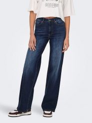 ONLY Dżinsy - Comfort fit - w kolorze granatowym rozmiar: M/L30. Niebieskie jeansy Only, l, z aplikacjami. Za 136.45 zł.