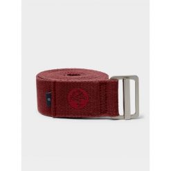 Pasek do jogi Manduka aligN 243cm. Brązowe paski Manduka, bez wzorów, sportowe. Za 99.99 zł.