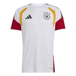 Koszulka piłkarska treningowa ADIDAS Niemcy. Bluzki Adidas, m, bez wzorów, sportowe, bez kołnierzyka, bez ramiączek. Za 249.99 zł.