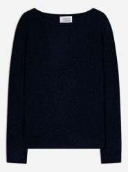 AUTHENTIC CASHMERE Kaszmirowy sweter w kolorze czarnym rozmiar: M. Czarne swetry AUTHENTIC CASHMERE, m, bez wzorów, z kaszmiru, bez ramiączek. Za 361.99 zł.