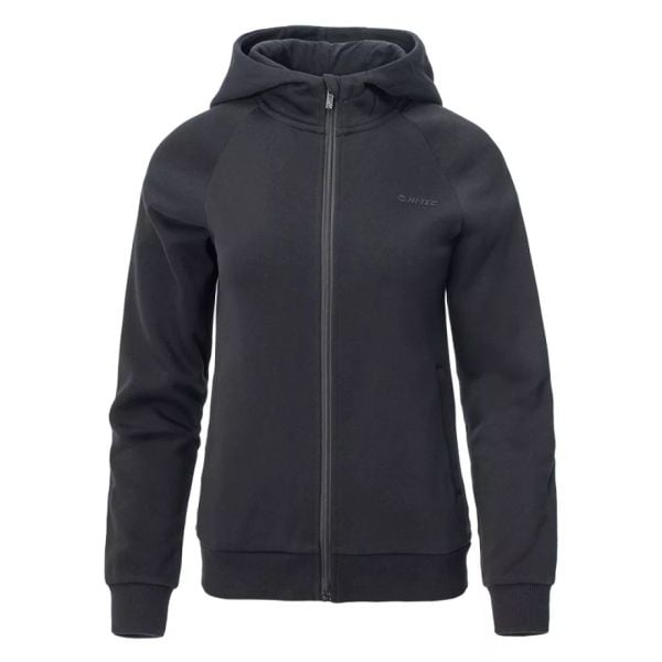 Bluza damska Hi-tec Lady Hemron - czarna, Rozmiar M. Czarne bluzy Hi-tec, m, bez wzorów, z bawełny, bez kaptura. Za 119.99 zł.