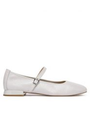 Caprice Baleriny 9-22100-44 Szary. Szare baleriny Caprice, bez wzorów, ze skóry, bez obcasa. Za 274.99 zł.
