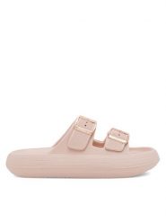 MEXX Klapki MICC1904941W-01 Beżowy. Brązowe klapki Mexx, bez wzorów, z materiału, bez obcasa. Za 79.99 zł.