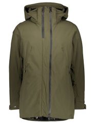 Helly Hansen Kurtka narciarska "Nora Long" w kolorze khaki rozmiar: S. Brązowe kurtki narciarskie Helly Hansen, s, bez wzorów, bez kaptura, narciarskie. Za 550.36 zł.