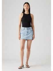 Levi's Spódnica dżinsowa w kolorze błękitnym rozmiar: W27. Niebieskie spódnice Levi's®, na co dzień, s, z aplikacjami, klasyczne, mini, proste. Za 119.12 zł.