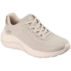 Buty sportowe damskie Skechers Bobs Squad Waves current Look. Brązowe obuwie sportowe Skechers, bez zapięcia, na fitness i siłownię. Za 390.00 zł.