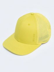 BIG STAR Czapka w kolorze żółtym rozmiar: onesize. Żółte czapki Big Star, bez wzorów, z bawełny. Za 69.99 zł.