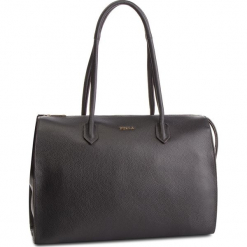 Torebka FURLA - Pin 948147 B BMI3 OAS Onyx. Czarne torebki klasyczne Furla, bez wzorów, ze skóry, duże, bez dodatków. W wyprzedaży za 779.00 zł.