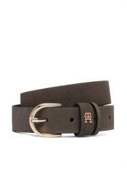 Tommy Hilfiger Pasek Essential Effortless 2.5 Suede AW0AW19793 Brązowy. Brązowe paski TOMMY HILFIGER, bez wzorów, ze skóry. Za 209.99 zł.