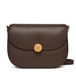 Torebka Furla. Brązowe listonoszki Furla, bez wzorów, bez dodatków. Za 1,599.00 zł.