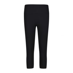 Damskie legginsy 3/4 CMP Sara. Czarne legginsy CMP, bez wzorów. Za 225.00 zł.