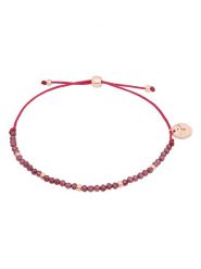 Tamaris Bransoletka z granatem rozmiar: onesize. Czerwone bransoletki Tamaris, z granatem, ze stali. Za 100.99 zł.