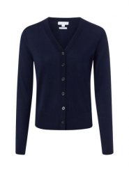 Brookshire sweter z wełny merynosowej Kobiety drobna dzianina niebieski, S. Niebieskie kardigany brookshire, s, bez wzorów, z dzianiny. Za 299.95 zł.