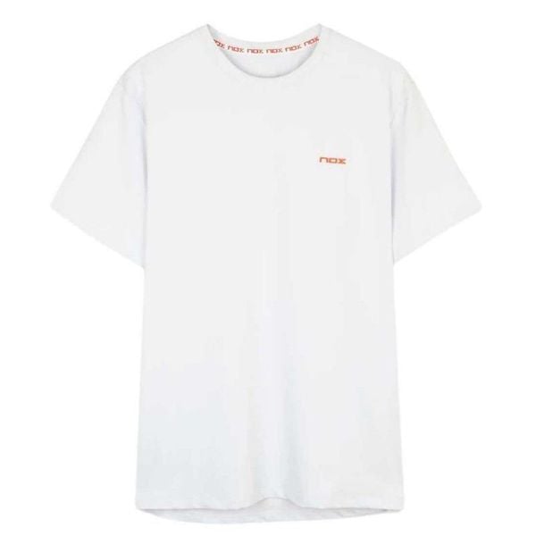 T-shirt Nox Team Regular 24. Białe t-shirty NOX, bez wzorów, bez kołnierzyka, bez ramiączek. Za 218.50 zł.