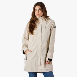 Parka narciarska damska Swedemount Vinga Parka wodoodporna. Białe parki SWEDEMOUNT, na zimę, sportowe, bez kaptura. Za 499.99 zł.