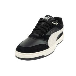 Damskie Skórzane Buty Sportowe Court Double. Czarne obuwie sportowe Puma, trekkingowe. Za 249.99 zł.
