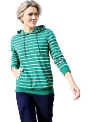 WITT WEIDEN Bluza w kolorze zielonym rozmiar: 44/46. Zielone bluzy WITT WEIDEN, bez wzorów, z kapturem. Za 43.99 zł.