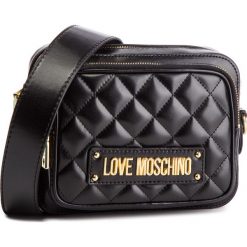 Torebka LOVE MOSCHINO - JC4004PP17LA0000 Nero. Czarne listonoszki Love Moschino, bez wzorów, ze skóry ekologicznej, na ramię, bez dodatków. W wyprzedaży za 429.00 zł.