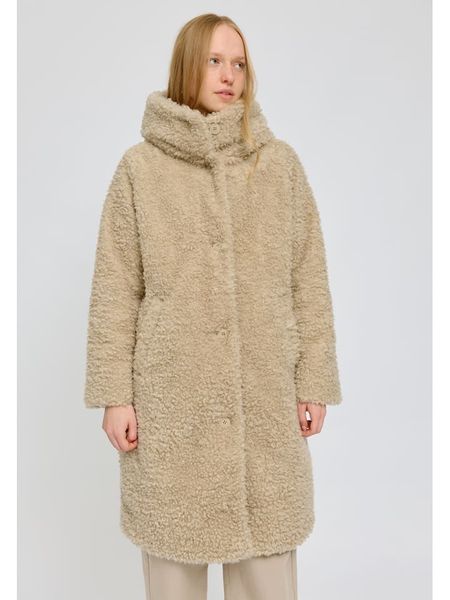 MAZINE Płaszcz przejściowy w kolorze beżowym rozmiar: XL. Brązowe płaszcze MAZINE, xl, bez wzorów, bez kaptura. Za 310.38 zł.