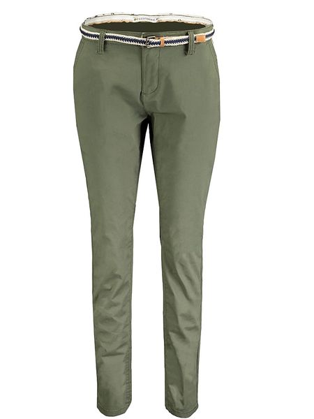 Geographical Norway Spodnie chino "Petunia" w kolorze khaki rozmiar: XXL. Brązowe spodnie materiałowe Geographical Norway, na co dzień, xxl, bez wzorów, z tkaniny. Za 78.66 zł.