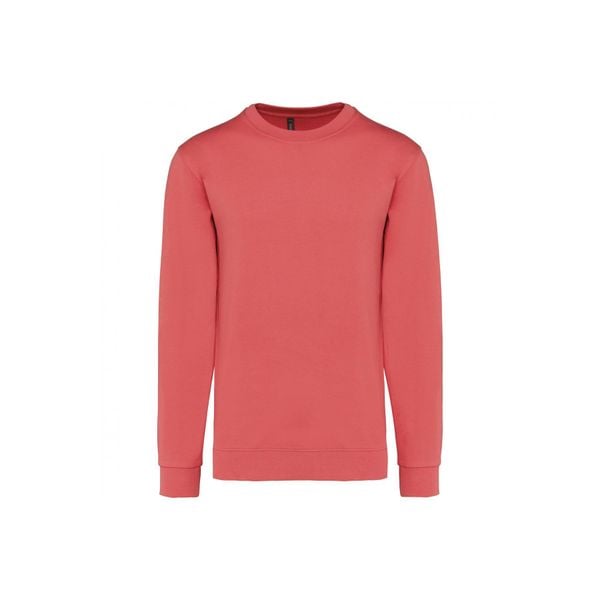Bluza z okrągłym dekoltem Kariban. Czerwone bluzy KARIBAN, xs, bez wzorów, z bawełny, bez kaptura. Za 123.50 zł.