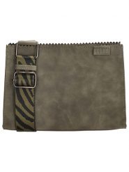 ZEBRA Torebka "Merel" w kolorze khaki - 25 x 17 x 7 cm rozmiar: onesize. Brązowe torby na ramię ZEBRA, bez wzorów, z materiału, na ramię, bez dodatków. Za 132.05 zł.
