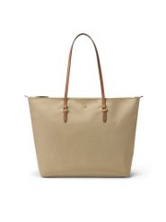 Lauren Ralph Lauren Torebka Keaton 31 431950007003 Brązowy. Brązowe shopper Lauren Ralph Lauren, bez wzorów, z materiału, bez dodatków. Za 679.99 zł.