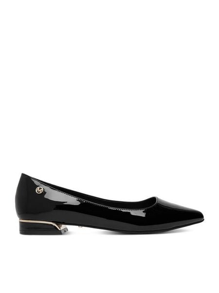 MEXX Baleriny EO-CD25-373-1 Czarny. Czarne baleriny Mexx, bez wzorów, z lakierowanej skóry, bez obcasa. Za 279.99 zł.
