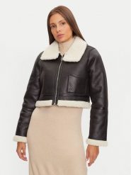 Brave Soul Kurtka z imitacji skóry LJK-MAX683 Czarny Regular Fit. Czarne kurtki Brave Soul, bez wzorów, ze skóry, bez kaptura. Za 359.99 zł.