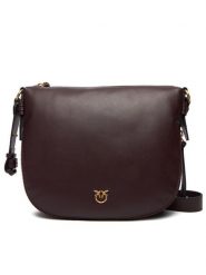 PINKO Torebka Hobo Zip Around Classic Ai 25-26 PLTT 105113 A0QO Bordowy. Czerwone torebki klasyczne Pinko, bez wzorów, ze skóry, bez dodatków. Za 1,649.00 zł.