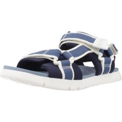 Sandały CAMPER OLAS HARBOR Niebieski. Niebieskie sandały Camper, bez wzorów, z tkaniny, sportowe, bez obcasa, bez zapięcia. Za 300.02 zł.