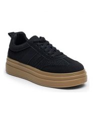 Foreverfolie Sneakersy w kolorze czarnym rozmiar: 41. Czarne trampki Foreverfolie, bez wzorów, bez zapięcia. Za 169.95 zł.
