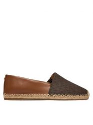 MICHAEL Michael Kors Espadryle Kenze 40R6KZFP1B Brązowy. Brązowe espadryle MICHAEL Michael Kors, bez wzorów, ze skóry, bez obcasa, bez zapięcia. Za 549.99 zł.