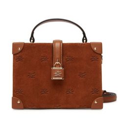 Torebka KARL LAGERFELD. Brązowe torebki klasyczne KARL LAGERFELD, bez wzorów, bez dodatków. Za 1,299.00 zł.